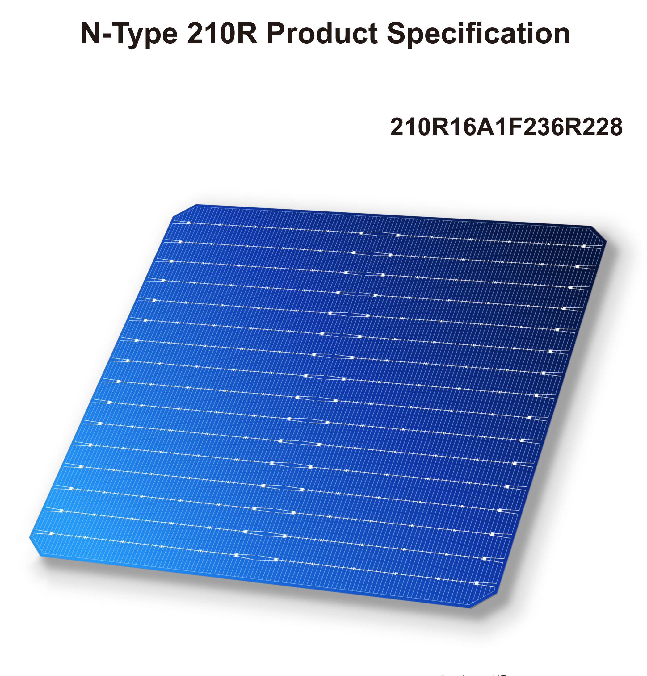 210R N-Type Solar Cell